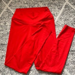 Balance Athletica Cloud leggings in Blood Orange